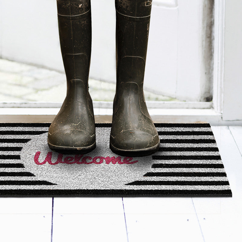 Zerbino in cocco 40x70 cm WELCOME GLITTER