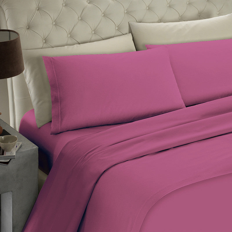 Lenzuola Microfibra Tinta unita 