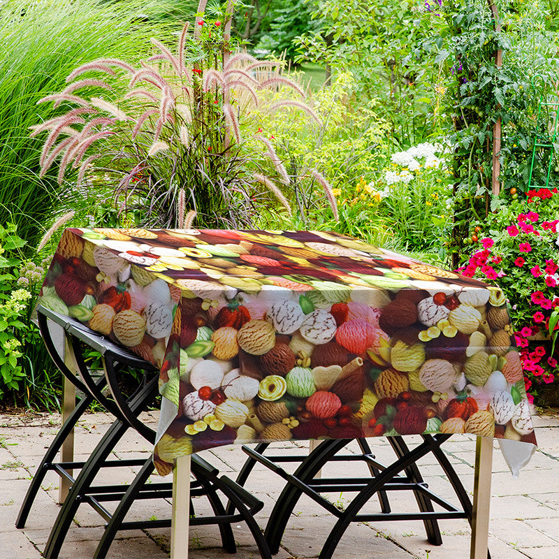 Tovaglia cerata antimacchia in PVC - Gelati