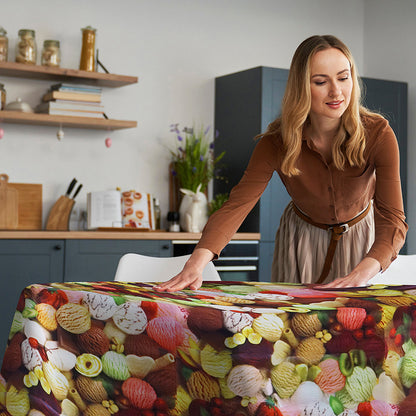 Tovaglia cerata antimacchia in PVC - Gelati