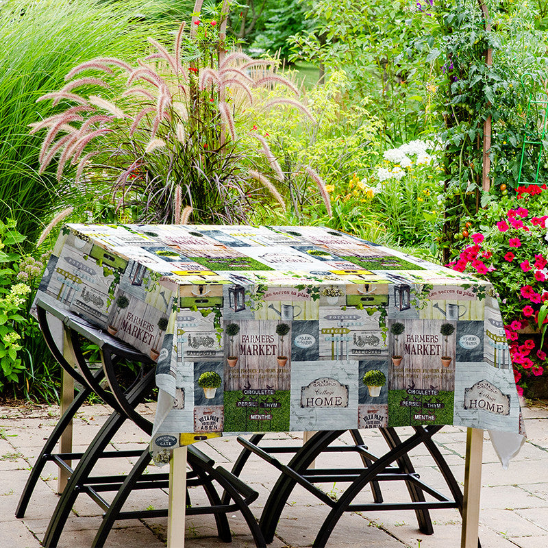 Tovaglia cerata antimacchia in PVC - Cottage