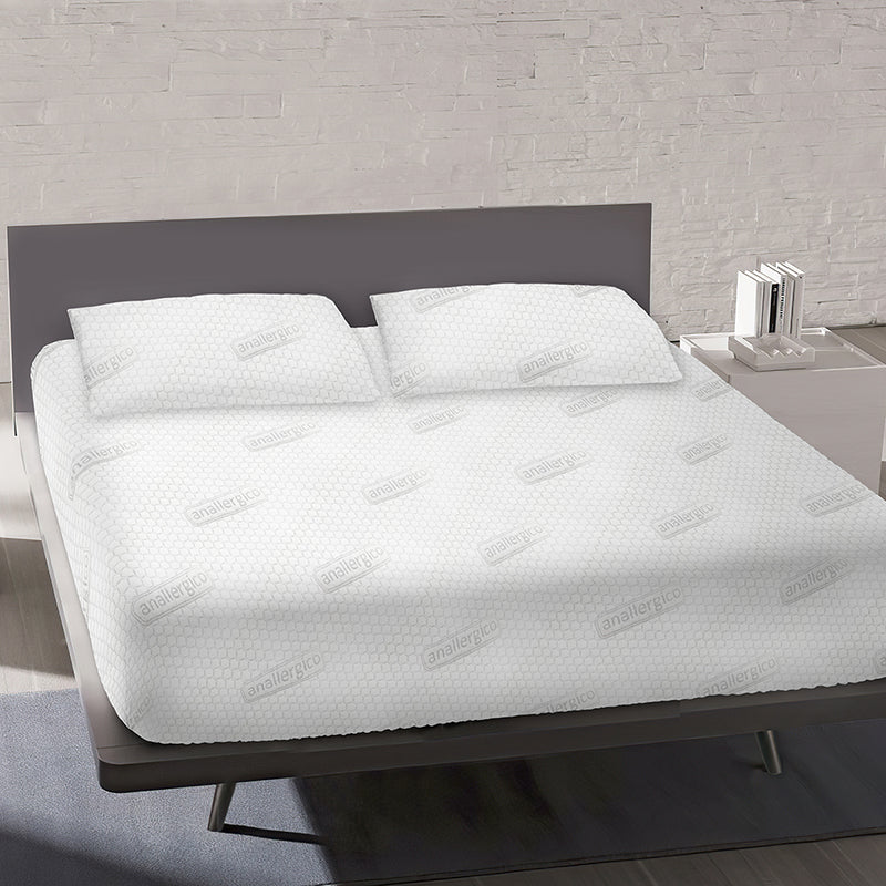 Coprimaterasso con fibra d’argento, antiodore e antimicotico